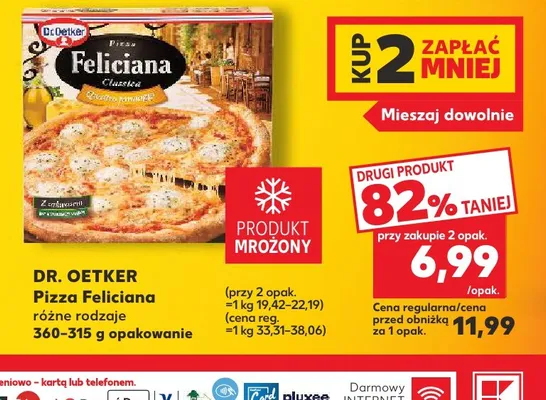 Pizza Feliciana Dr. Oetker promocja w Kaufland