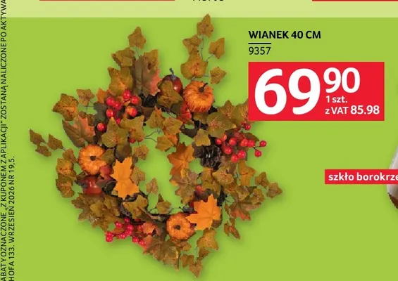 Wianek 40 cm promocja w Selgros