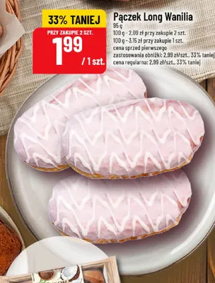 Pączek Long Wanilia promocja w POLOmarket