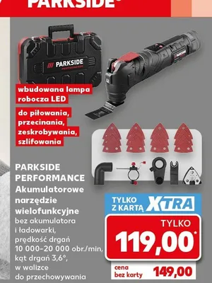 Akumulatorowe narzędzie wielofunkcyjne Parkside Performance promocja w Kaufland