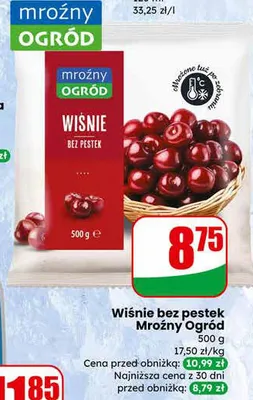 Wiśnie bez pestek promocja w Dino
