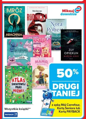 Książka Super Zespół Pop promocja w Carrefour