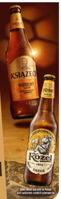 Piwo Książęce Miodowy Lager promocja w Euro Sklep