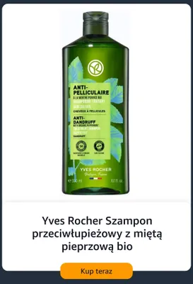 Szampon przeciwłupieżowy z miętą pieprzową Yves Rocher promocja w Amazon