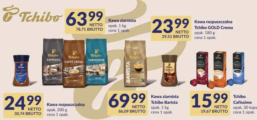 Kawa kapsułki Tchibo Cafissimo promocja w Makro