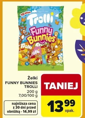 Żelki Funny Bunnies promocja w Carrefour