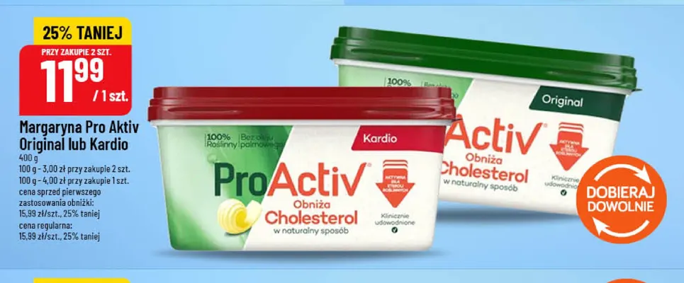 Margaryna ProActiv Kardio promocja w POLOmarket