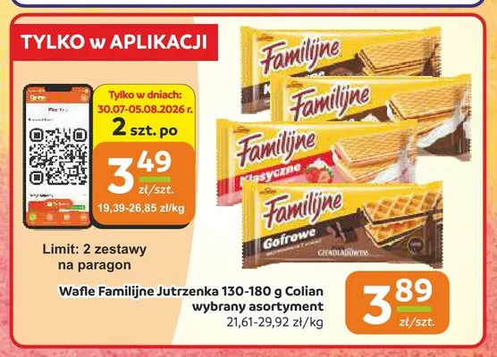 Wafle Familijne Gofrowe promocja w Gama