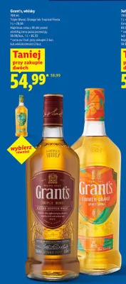 Whisky Triple Wood, Orange lub Tropical Fiesta promocja w Lidl