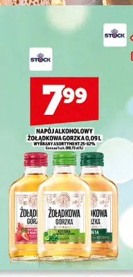Napój alkoholowy Żołądkowa Gorzka Rześka Limonka z miętą promocja w TOPAZ