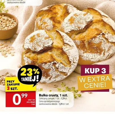 Bułka crusty Białecki promocja w Twój Market
