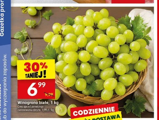 Winogrona białe promocja w Twój Market