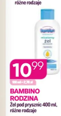 Żel pod prysznic Bambino Rodzina promocja w Drogerie Koliber