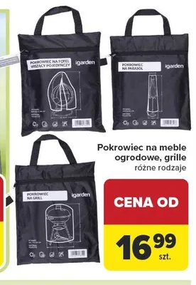 Pokrowiec na meble ogrodowe, grille promocja w Carrefour
