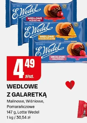 Wedlowe z galaretką malinowe, wiśniowe, pomarańczowe promocja w Chorten