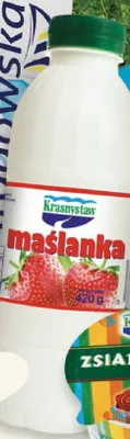 Maślanka truskawkowa Krasnystaw promocja w Delikatesy Centrum