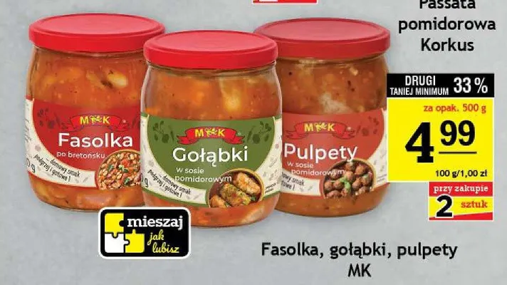 Gołąbki w sosie pomidorowym MK promocja w Gram Market