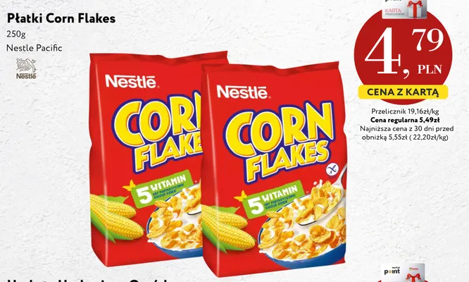 Płatki Corn Flakes Nestlé promocja w Market Point