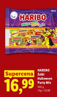 Żelki Haribo Halloween Party Mix promocja w Lidl