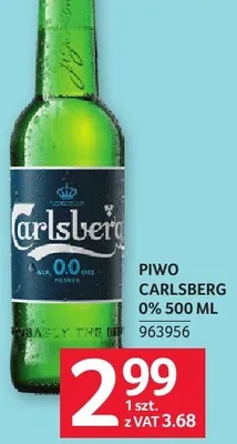 Piwo Carlsberg 0% 500ml promocja w Selgros