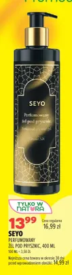 Perfumowany żel pod prysznic Seyo promocja w Drogerie Natura