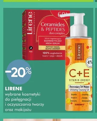 Żel myjący do twarzy Lirene C+E Vitamin Energy promocja w Super-Pharm