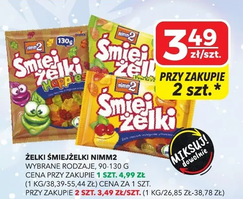 Żelki Śmiejżelki promocja w Top Market