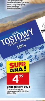 Chleb tostowy pszenny krojony Białecki promocja w Twój Market