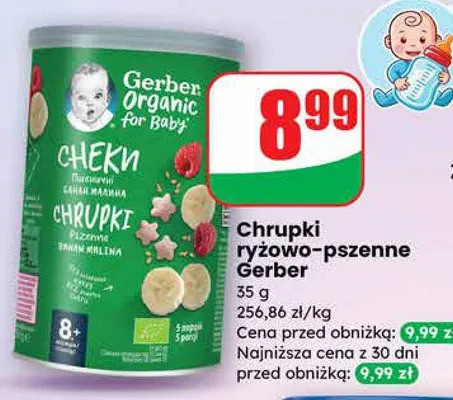 Chrupki ryżowo-pszenne promocja w Dino