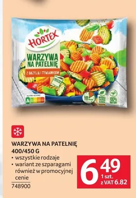 Warzywa na patelnię Hortex promocja w Selgros