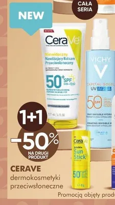 Dermokosmetyki przeciwsłoneczne CERAVE promocja w Super-Pharm
