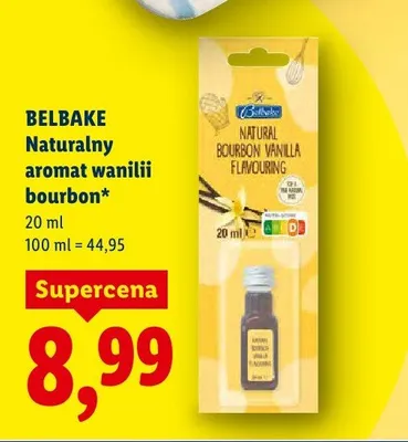 Naturalny aromat wanilii bourbon 20 ml promocja w Lidl