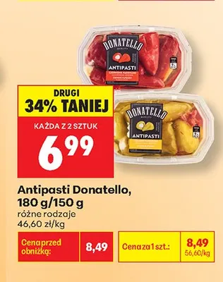 Antipasti Donatello promocja w Biedronka