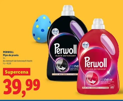 Płyn do prania do ciemnych lub kolorowych tkanin promocja w Lidl