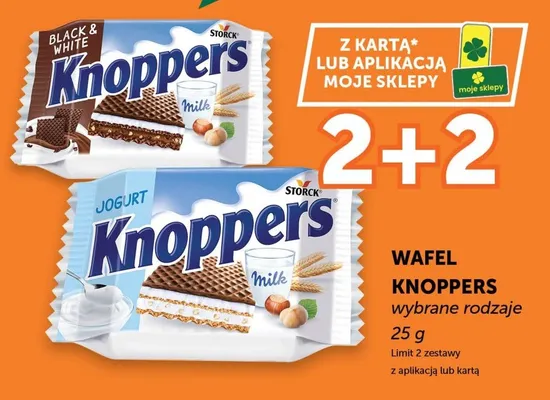 Wafel Knoppers promocja w Groszek