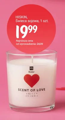 Świeca sojowa promocja w Rossmann