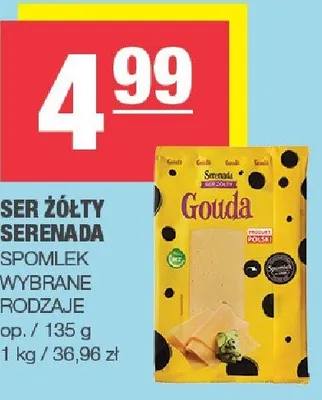 Ser żółty serenada wybrane rodzaje promocja w SPAR