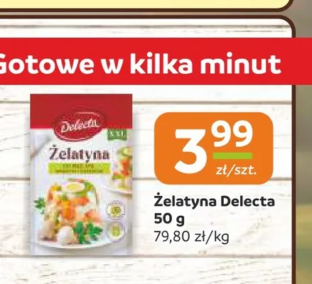 Żelatyna Delecta promocja w Gama