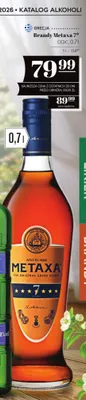 Brandy Metaxa 7* promocja w POLOmarket