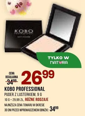 Puder z lusterkiem 9g różne rodzaje promocja w Drogerie Natura