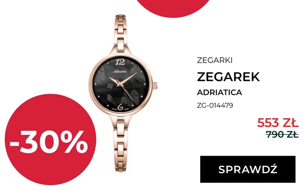 Zegarek Adriatica ZG-014479 promocja w Briju