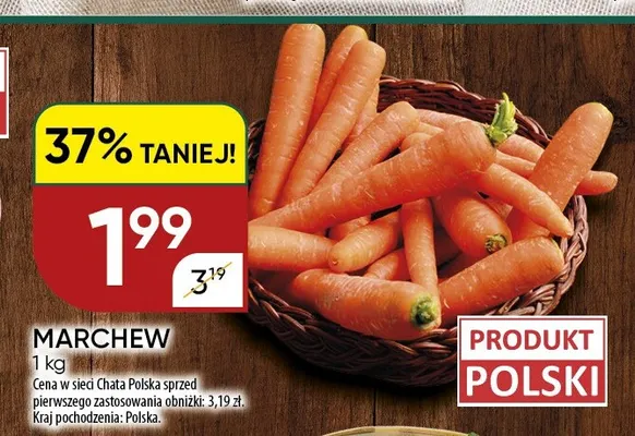 Marchew promocja w Chata Polska