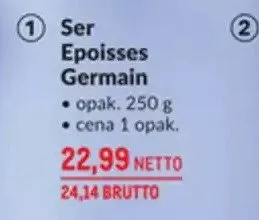 Ser Epoisses Germain promocja w Makro