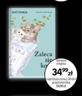 Książka Zaleca się ko... Sho Ishida promocja w Empik