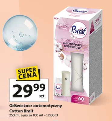 Odświeżacz automatyczny Cotton promocja w Auchan