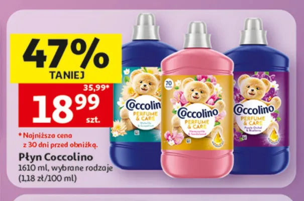 Płyn Coccolino promocja w Auchan