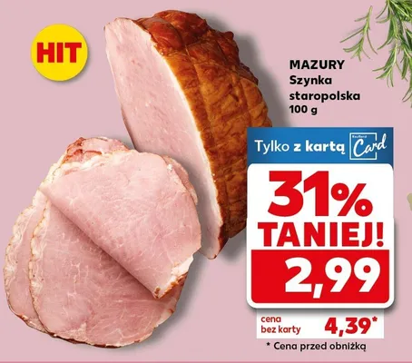 Szynka staropolska promocja w Kaufland