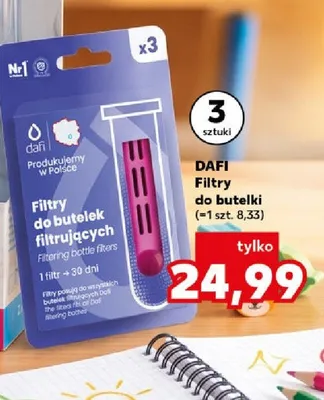 Filtry do butelek filtrujących Dafi promocja w Kaufland