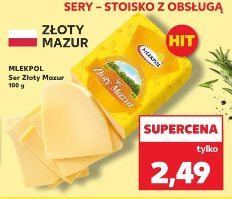 Ser Złoty Mazur promocja w Kaufland