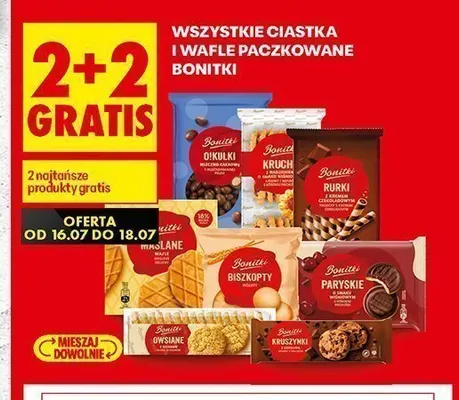 Ciastka O!Kulki Bonitki promocja w Biedronka